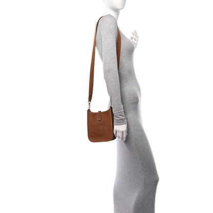 Hermes Taurillon Clemence Evelyne TPM Gold 2 of 10