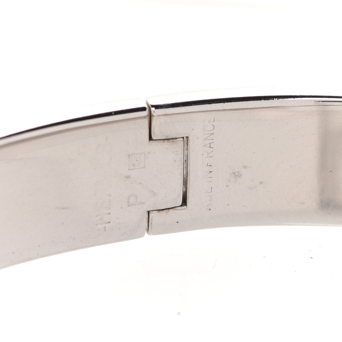 Enamel Narrow Clic Clac H Bracelet GM Orange