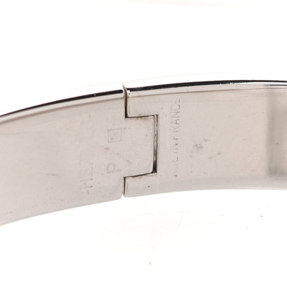 Hermes Enamel Narrow Clic Clac H Bracelet GM Orange 5 of 6