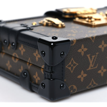 Louis Vuitton Monogram Petite Malle Black 8 of 9
