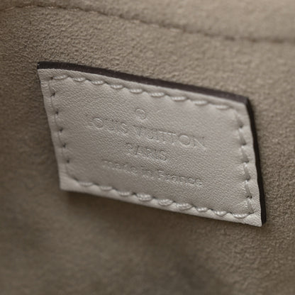 Louis Vuitton Monogram Embossed Calfskin Speedy Bandouliere 20 White Blanc 6 of 11
