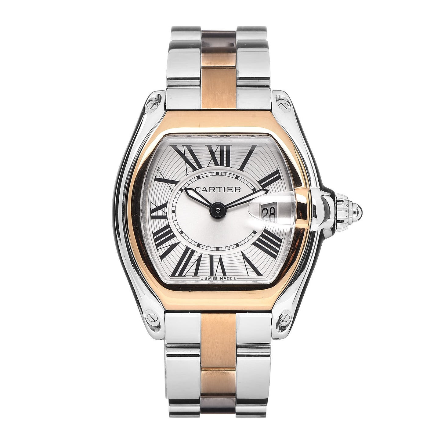 Stainless Steel 18K Yellow Gold 31mm Roadster Quartz Watch
