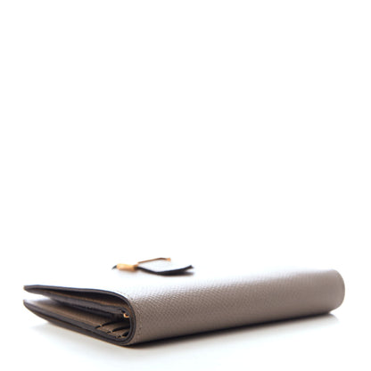 Hermes Epsom Bearn Compact Wallet Gris Asphalt 4 of 6