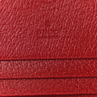 Gucci GG Supreme Monogram Flora Web Ophidia Card Case Red 6 of 10