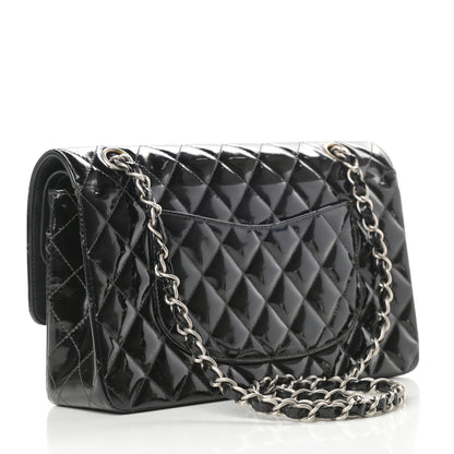 Chanel Patent Quilted Medium Double Flap Black 3 of 17