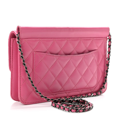 Chanel Lambskin Quilted Medium Crossing Times Flap Pink 3 of 11