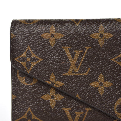 Louis Vuitton Monogram Josephine Wallet Rose Nacre 11 of 14
