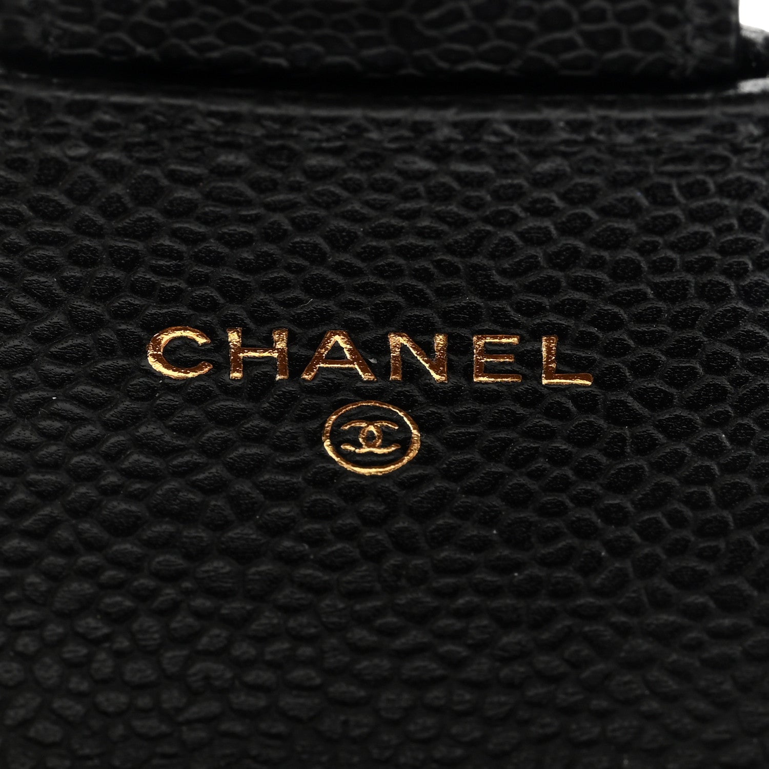 Chanel Caviar Quilted Flap Card Holder Wallet Black 6 of 8