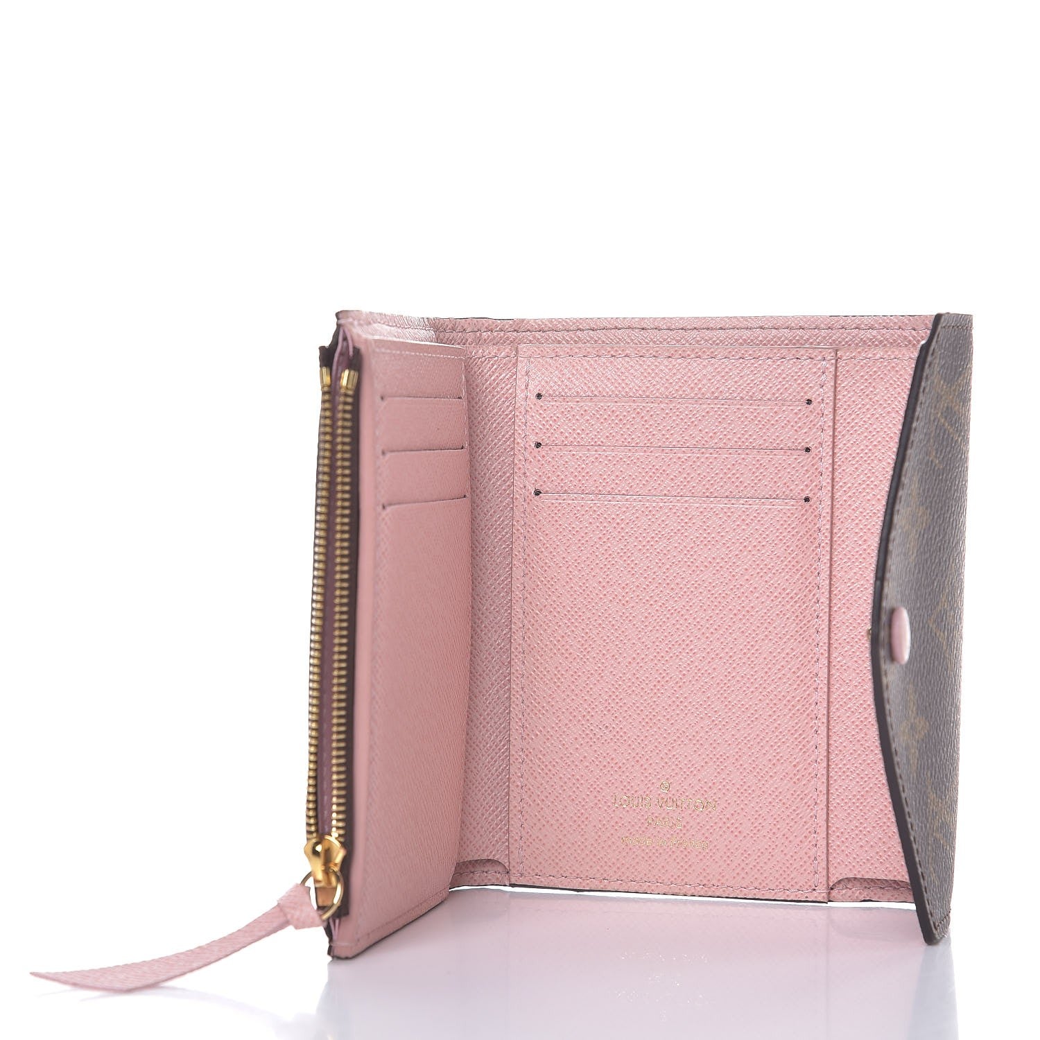 Louis Vuitton Monogram Victorine Wallet Rose Ballerine 5 of 9