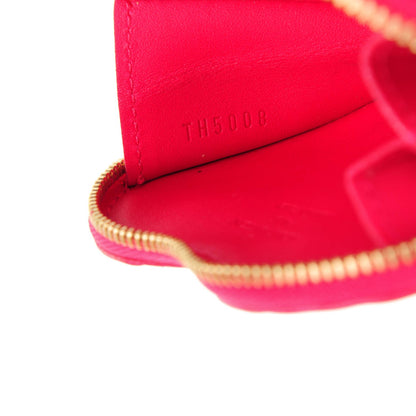 Louis Vuitton Vernis Heart Coin Purse Rose Pop 8 of 8