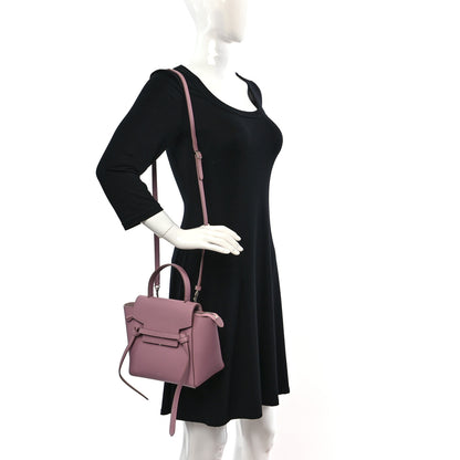 Celine Grained Calfskin Nano Belt Bag Vintage Pink 2 of 9