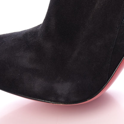 Christian Louboutin Suede Vicky 140 Ankle Booties 41 Black 14 of 22