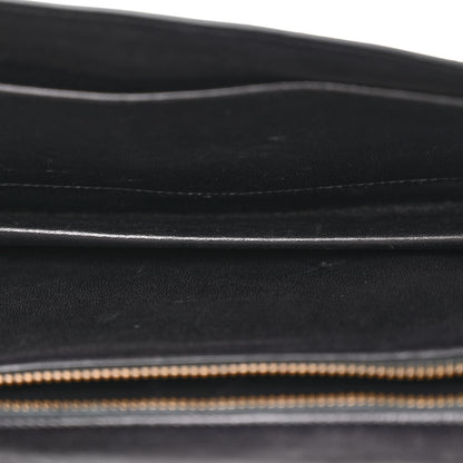 Hermes Box Kelly Cadena Lock Shoulder Bag Black 5 of 14