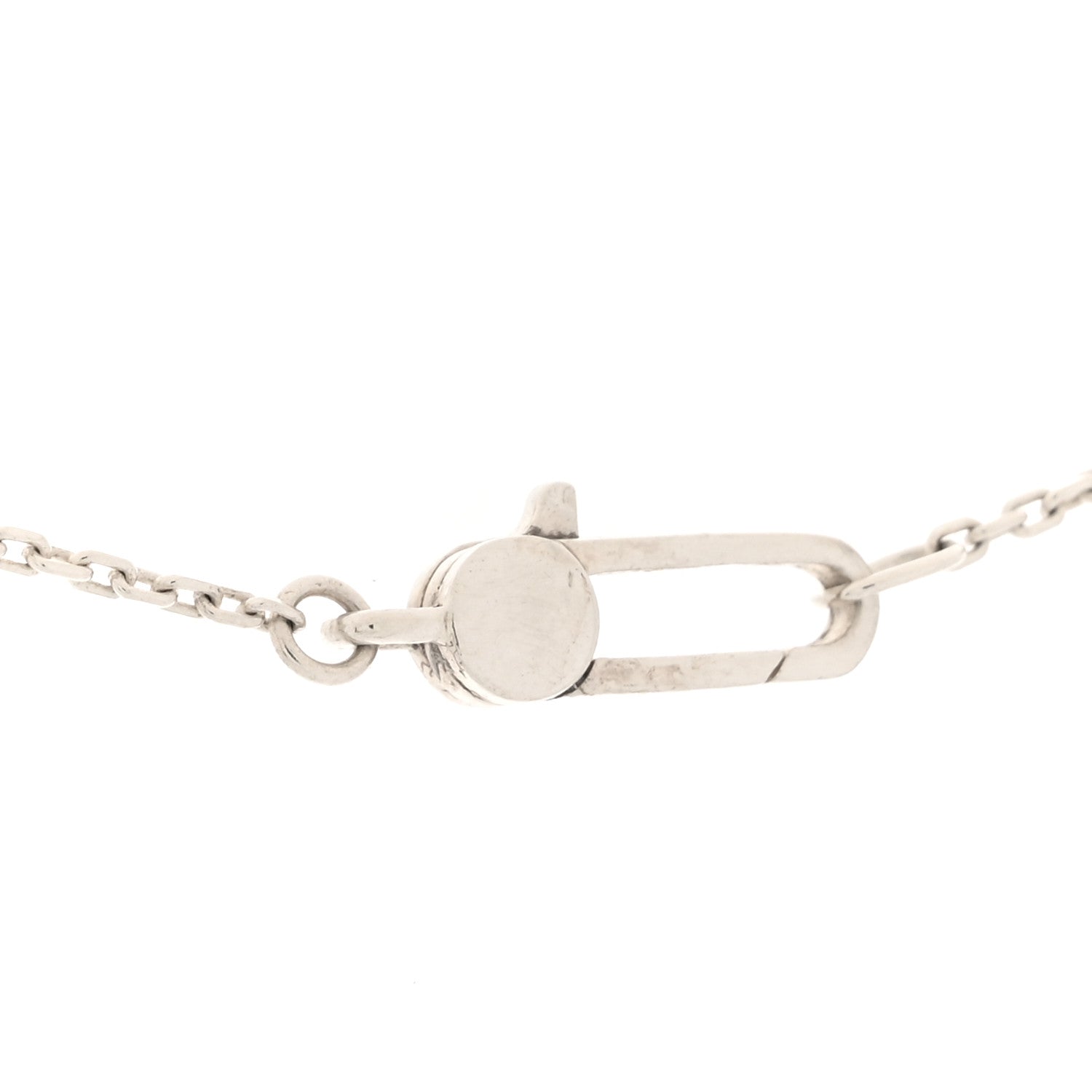 Gucci Sterling Silver Trademark Heart Pendant Necklace 5 of 6