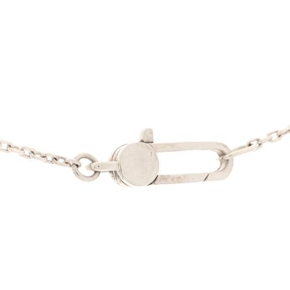 Gucci Sterling Silver Trademark Heart Pendant Necklace 5 of 6