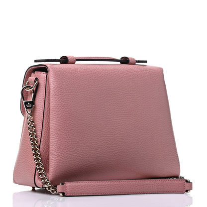 Gucci Dollar Calfskin Interlocking G Top Handle Shoulder Bag Soft Pink 2 of 4