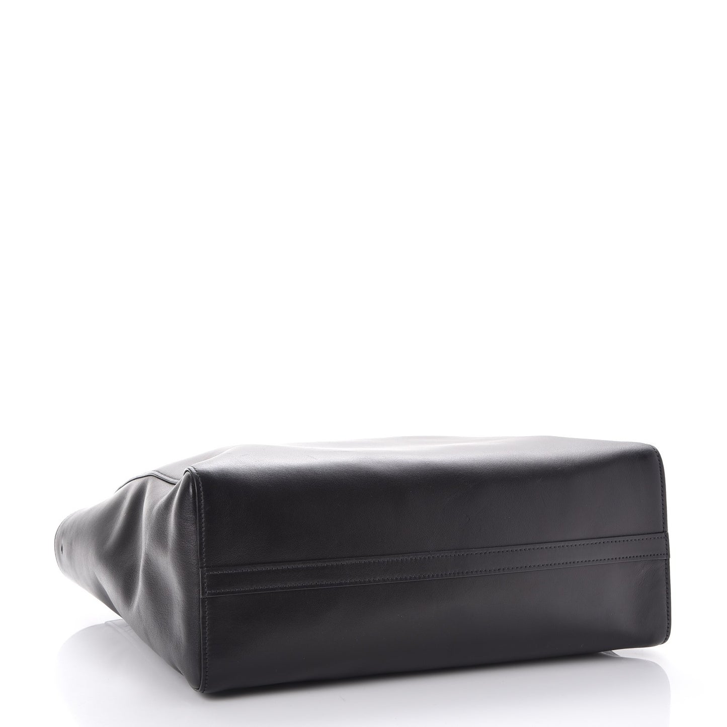 City Calf Tote Nero Black