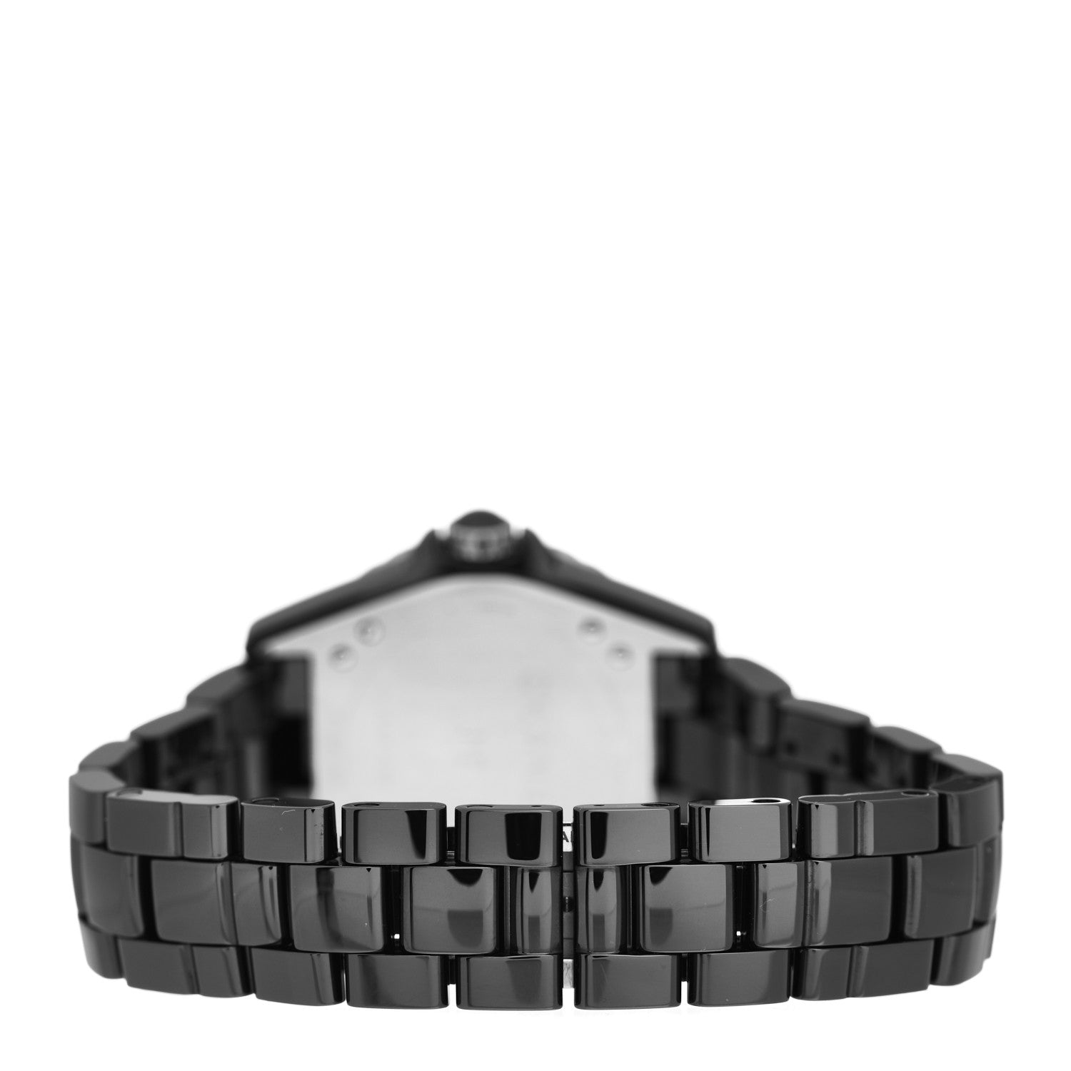 Chanel Stainless Steel Ceramic 36.5mm J12 Automatic Watch Black 3 of 5