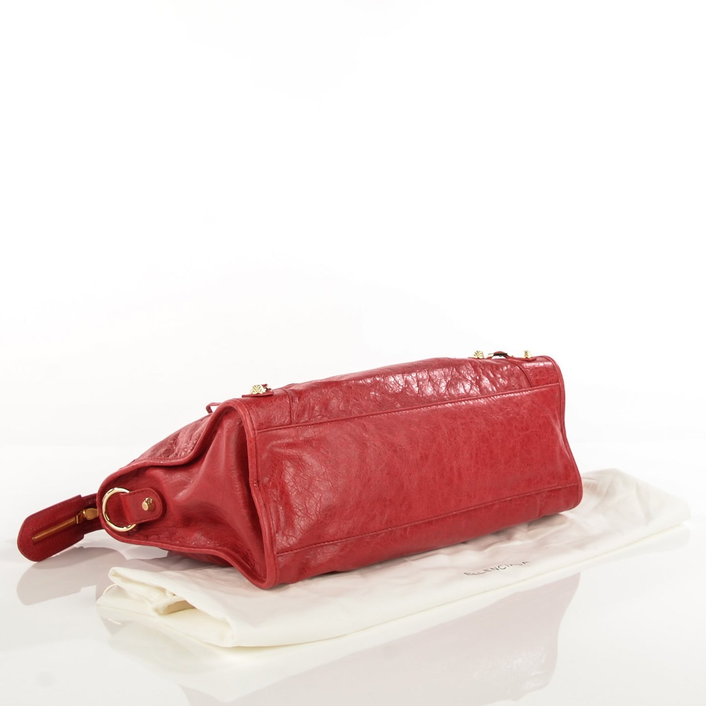 Agneau Giant 12 Gold Hardware City Rouge Cardinal