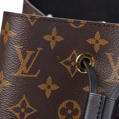 Louis Vuitton Monogram Neonoe MM Black 9 of 10