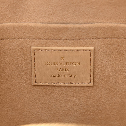 Louis Vuitton Lambskin Damier Quilt Troca MM Cashmere Beige 6 of 8