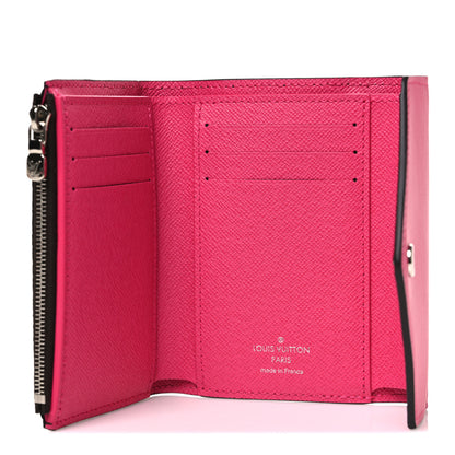 Louis Vuitton Monogram Victorine Wallet Fuchsia Brown 5 of 6