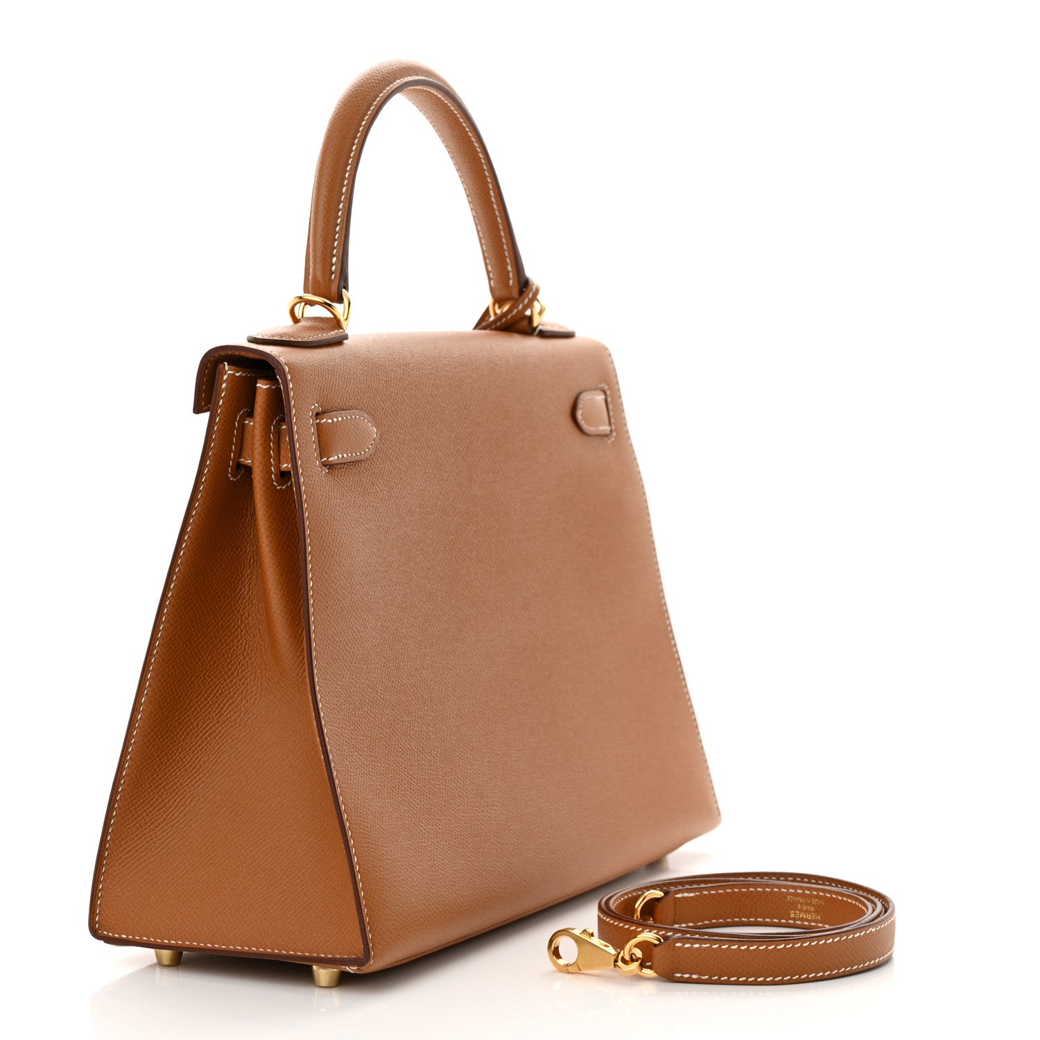 Hermes Epsom Kelly Sellier 28 Gold 3 of 11