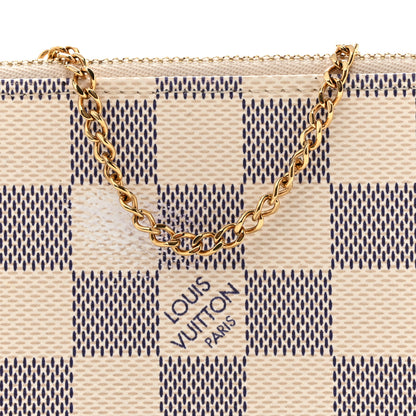 Louis Vuitton Damier Azur Mini Pochette Accessories 8 of 14