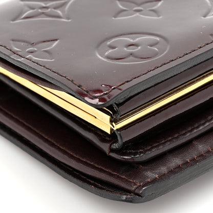 Louis Vuitton Vernis French Purse Wallet Amarante 9 of 9