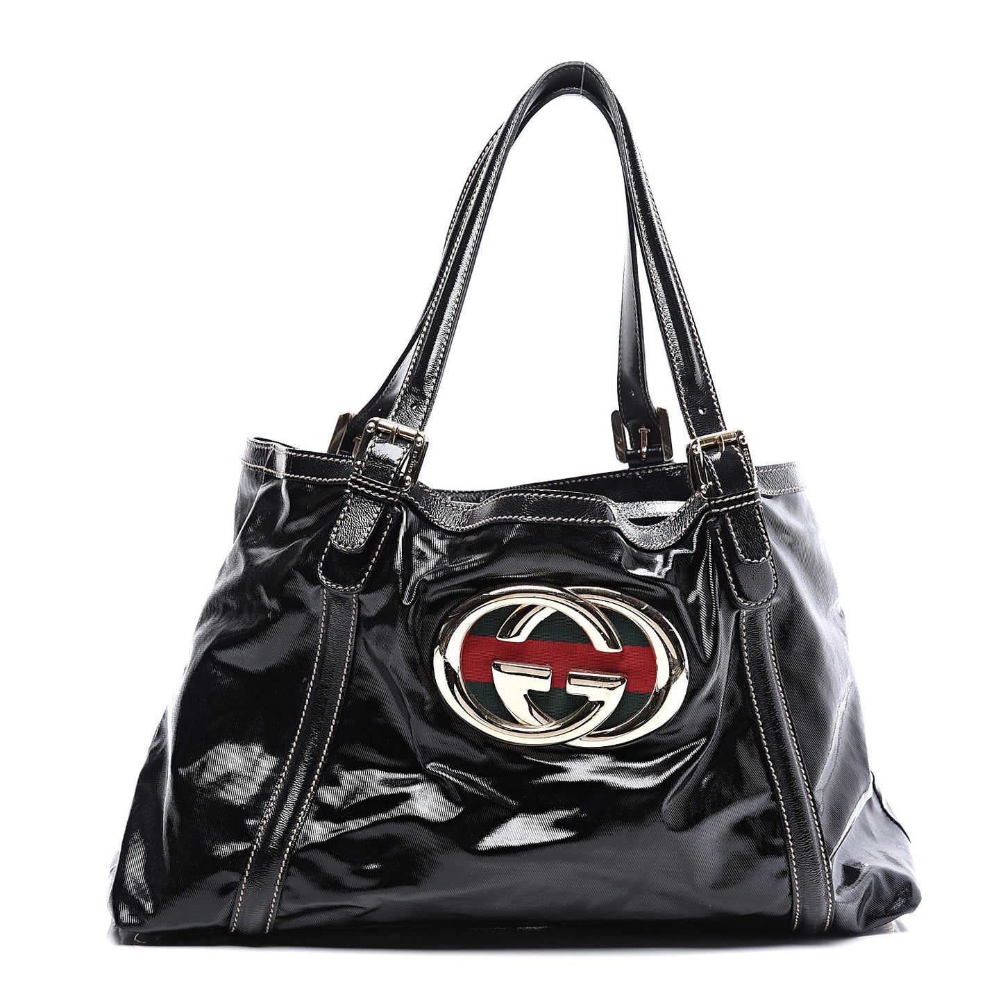 Dialux Medium Britt Shoulder Bag Black