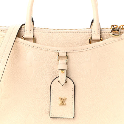 Louis Vuitton Empreinte Monogram Giant Trianon PM Tourterelle Creme 7 of 10