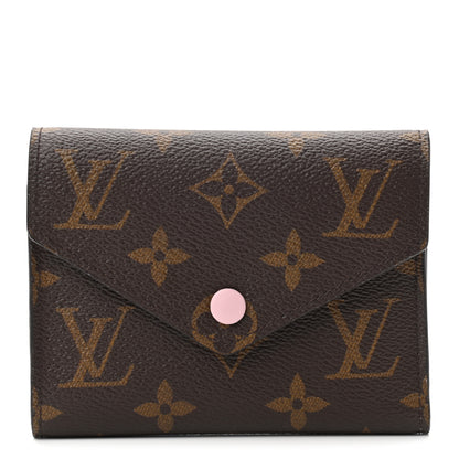Louis Vuitton Monogram Victorine Wallet Rose Ballerine 1 of 7