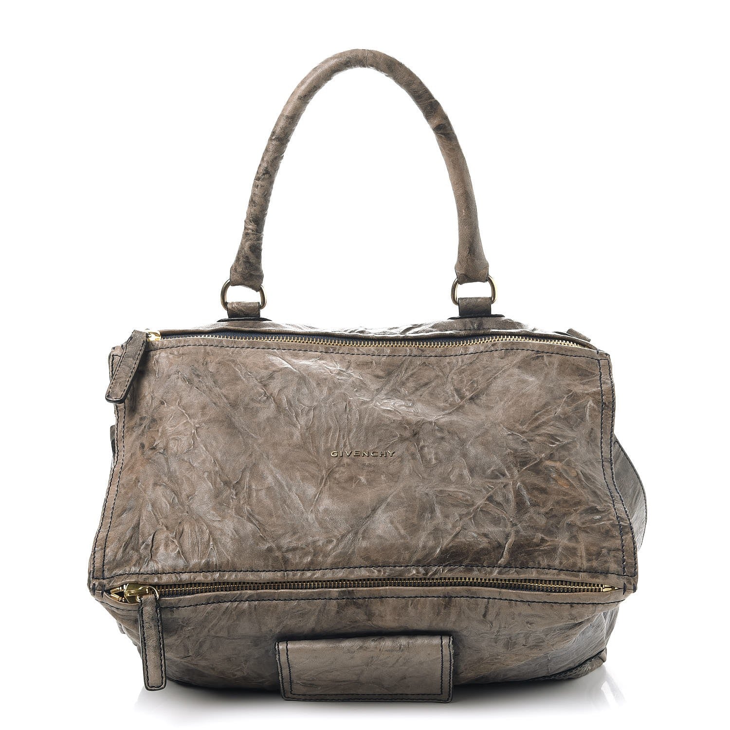 Givenchy Tumbled Sheepskin Large Pandora Blue Grey 1 of 9