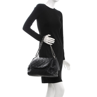 Chanel Caviar Quilted Timeless Accordion Flap Black 2 of 12