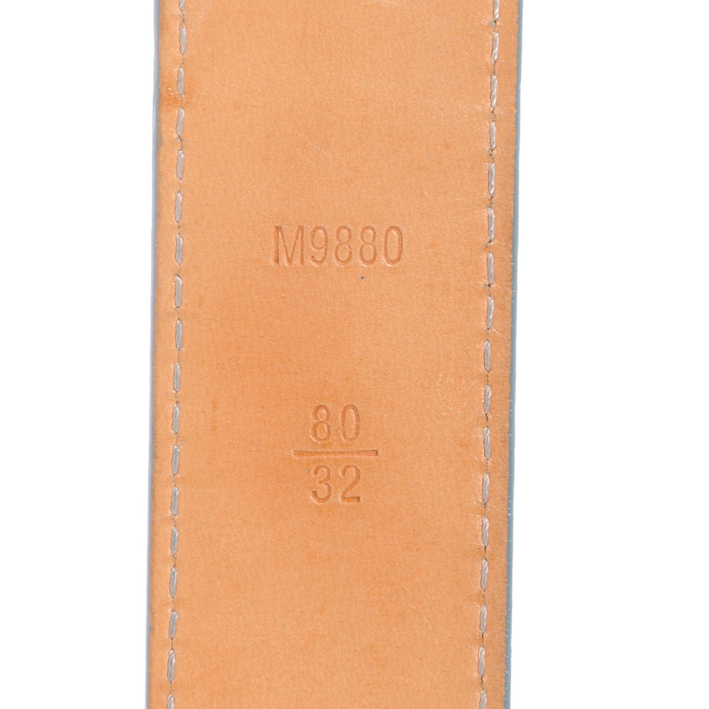 Vernis LV Frame Belt 80 32 Givre