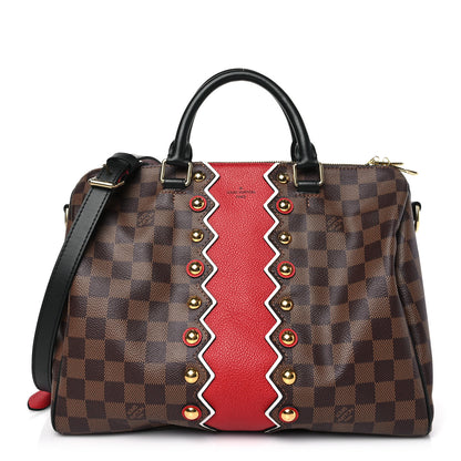 Louis Vuitton LOUIS VUITTON Damier Ebene Karakoram Speedy Bandouliere 30 1 of 8