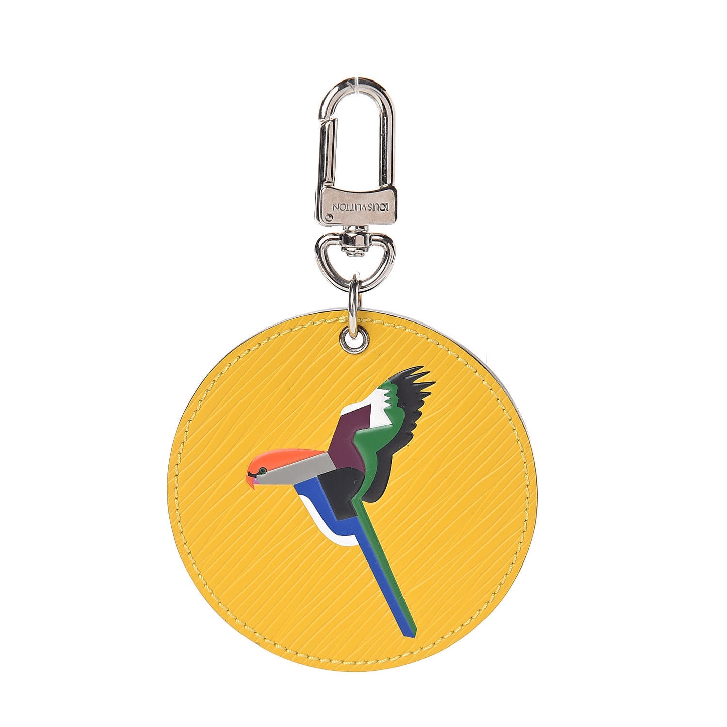 Epi Early Bird Bag Charm Jonquille