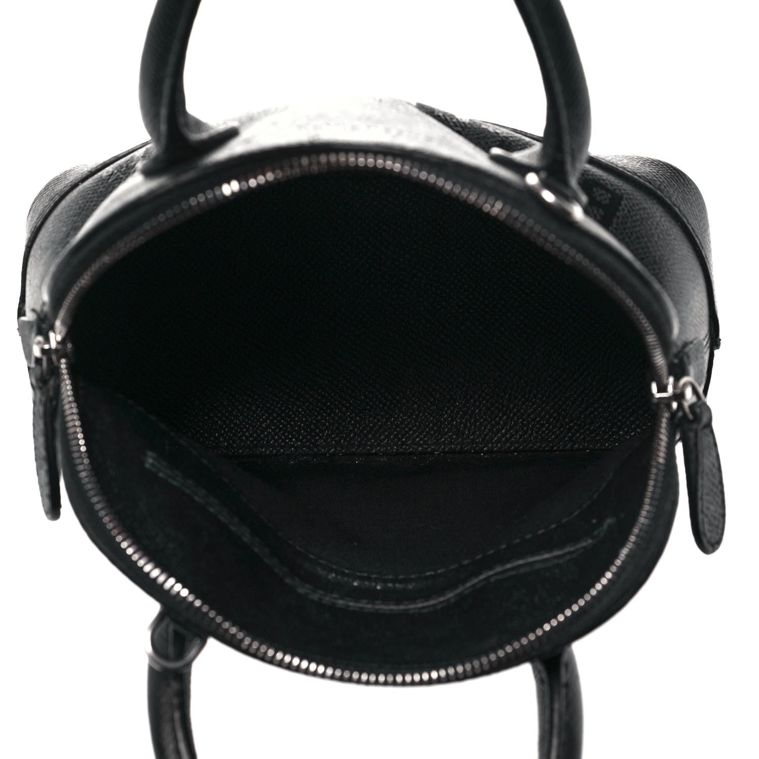 Balenciaga Signature Grained Calfskin Logo XXS Ville Top Handle Bag Black 5 of 11