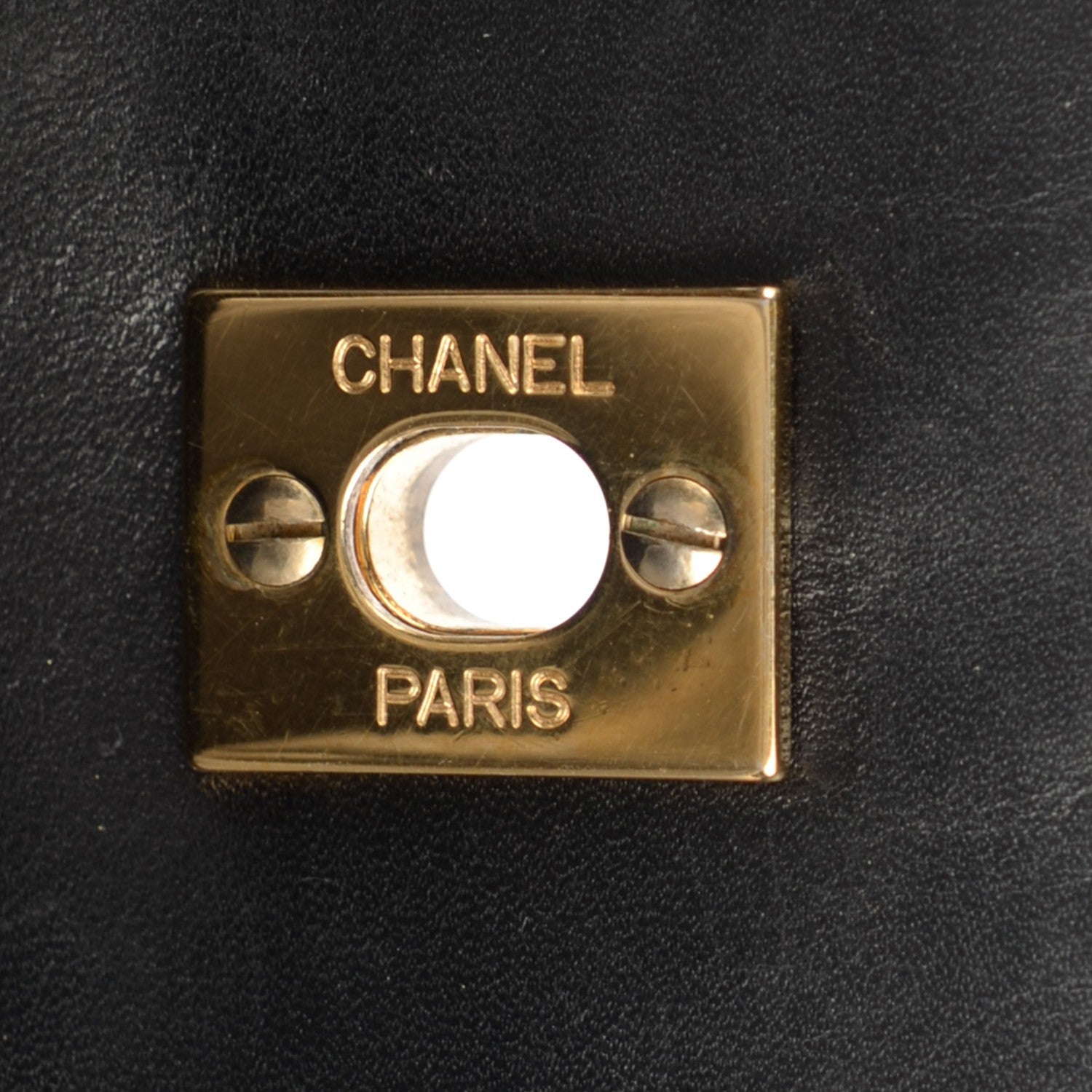 Chanel Calfskin Wild Stitch Shoulder Bag Black 8 of 8