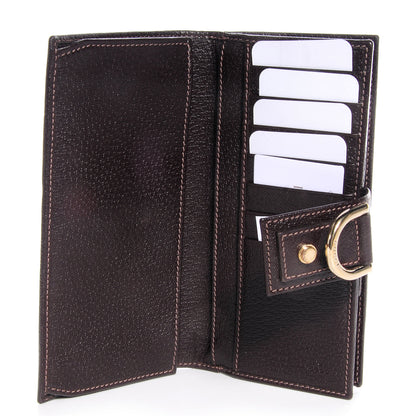 Gucci Monogram Abbey Continental Wallet Dark Brown 5 of 7