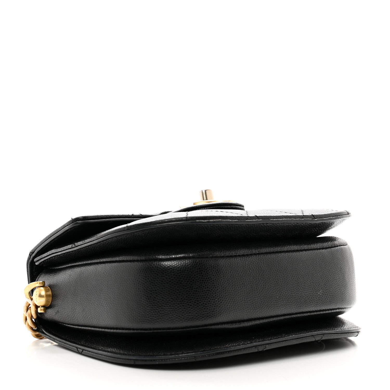 Chanel Caviar Quilted Moon Messenger Black 4 of 11