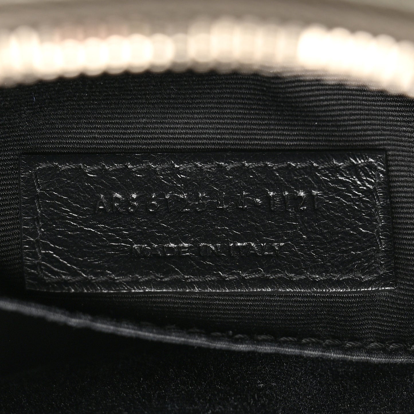 SAINT LAURENT Calfskin Matelasse Monogram Lou Camera Bag Dusty Grey