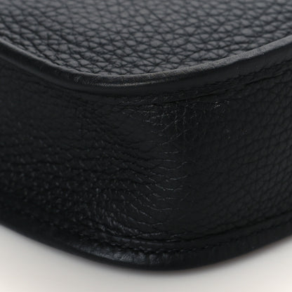 Hermes Taurillon Clemence Evelyne TPM Black 9 of 11