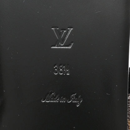 Louis Vuitton Monogram Bom Dia Mule Sandals 38.5 Black 7 of 9