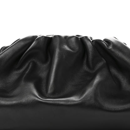 Bottega Veneta Smooth Butter Calf The Pouch Oversized Clutch Black 7 of 9