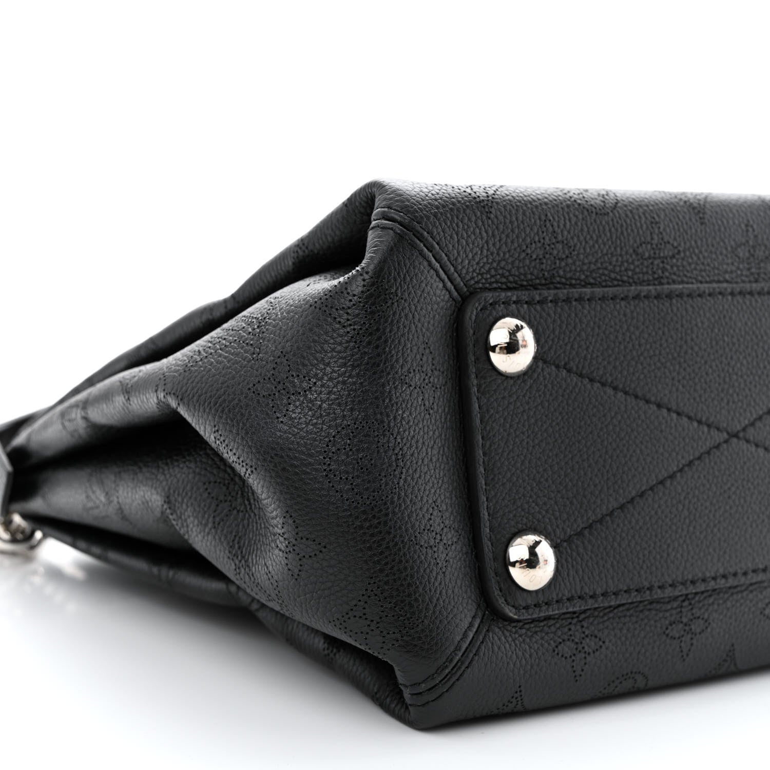 Louis Vuitton Mahina Babylone Chain BB Black 9 of 11