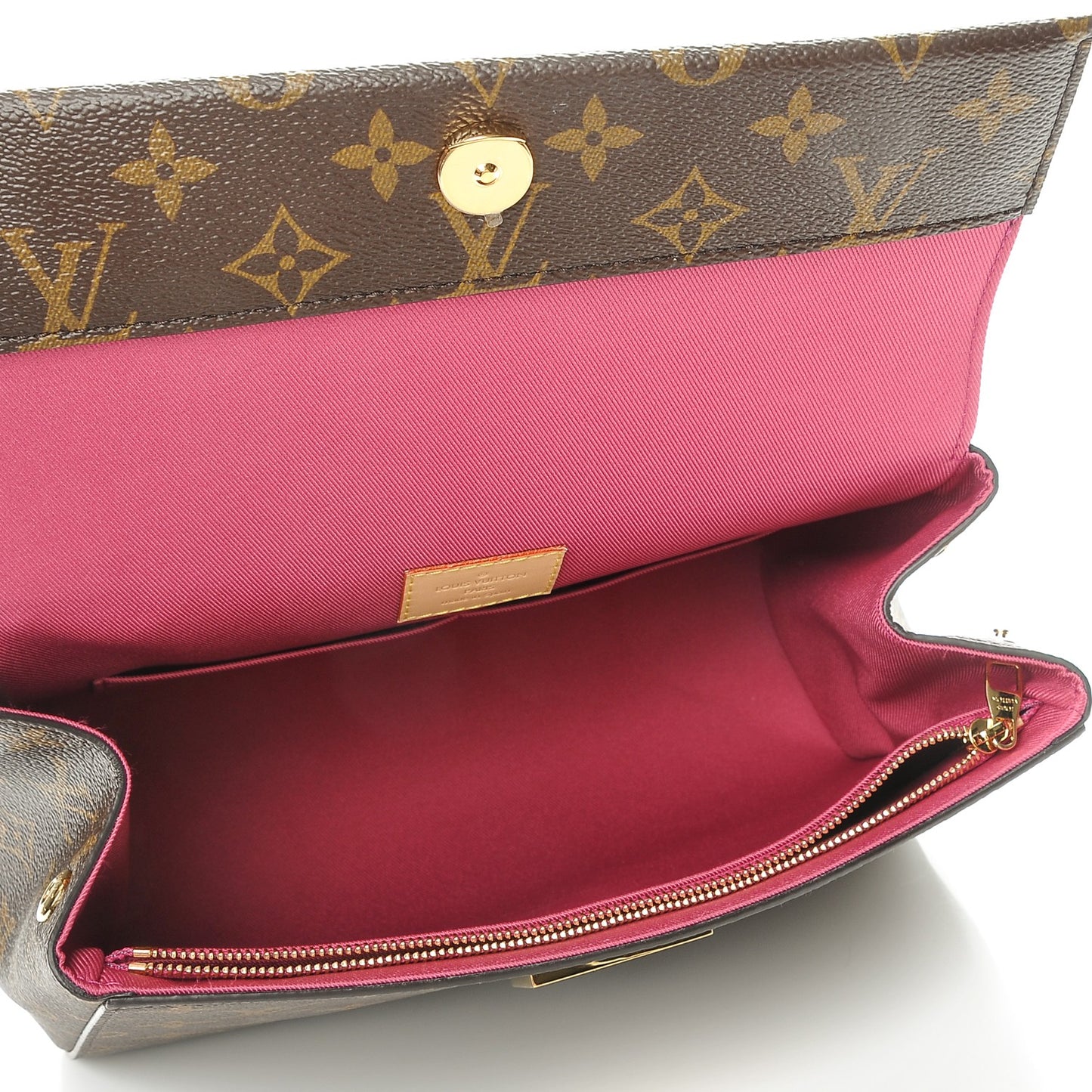 Monogram Cluny BB Bordeaux Fuchsia