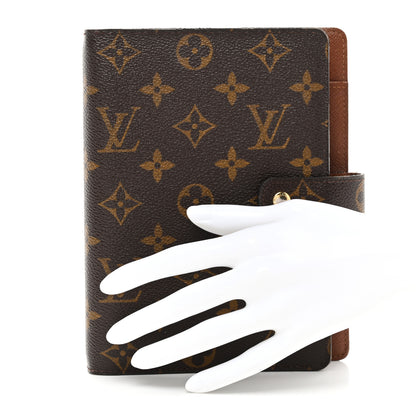 Louis Vuitton Monogram Medium Ring Agenda Cover 2 of 9