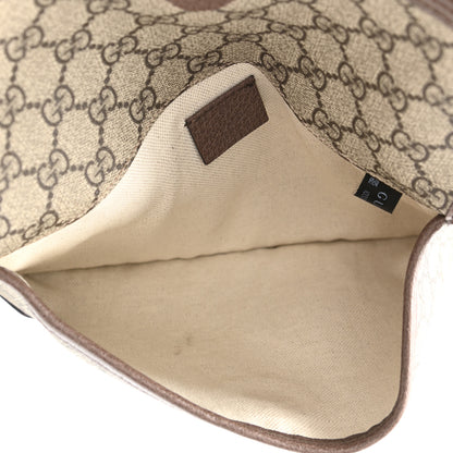 Gucci GG Supreme Monogram Neo Vintage Web Belt Bag Brown 5 of 12