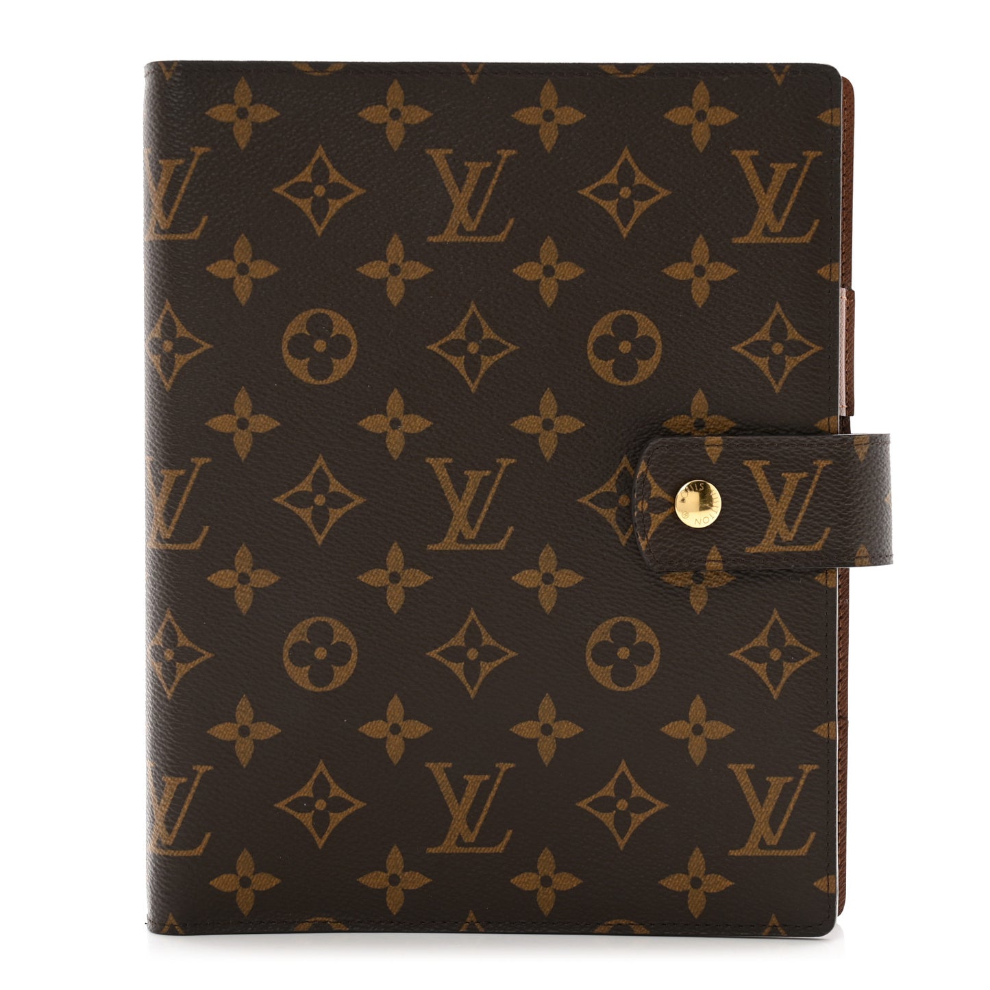 Monogram Large Ring Agenda Cover